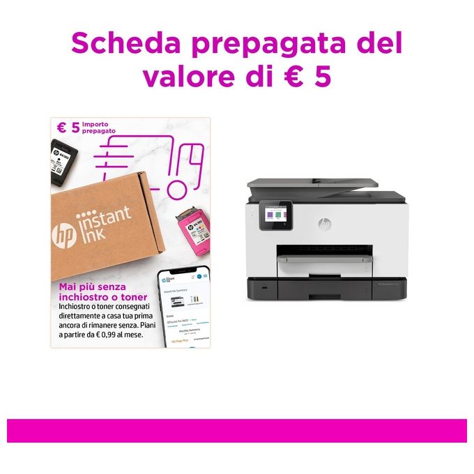 [ComeNuovo] Hp Stampante Inkjet Multifunzione Officejet pro 8210 Risoluzione 2400 x 1200 DPI A4 Wi-Fi Nera