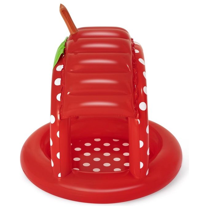 Bestway piscinetta gonfiabile berry rotonda 27l verde rosso bianco per bambini 2 anni 52387