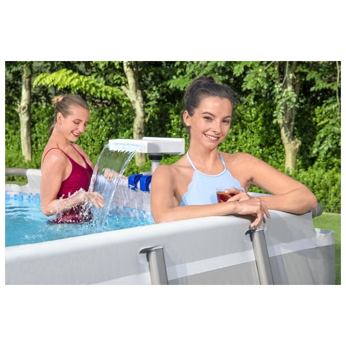 Bestway Cascata Di Acqua Con Luci A Led Rilassante Per Piscina