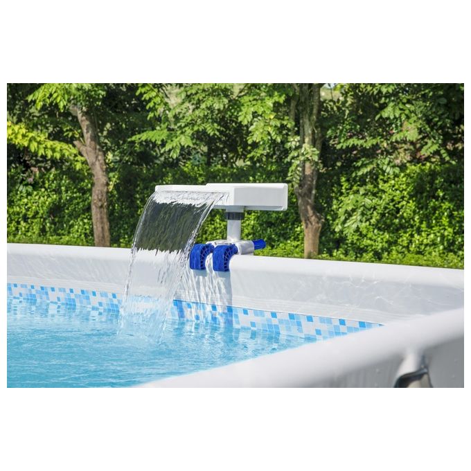 Bestway Cascata Di Acqua Con Luci A Led Rilassante Per Piscina