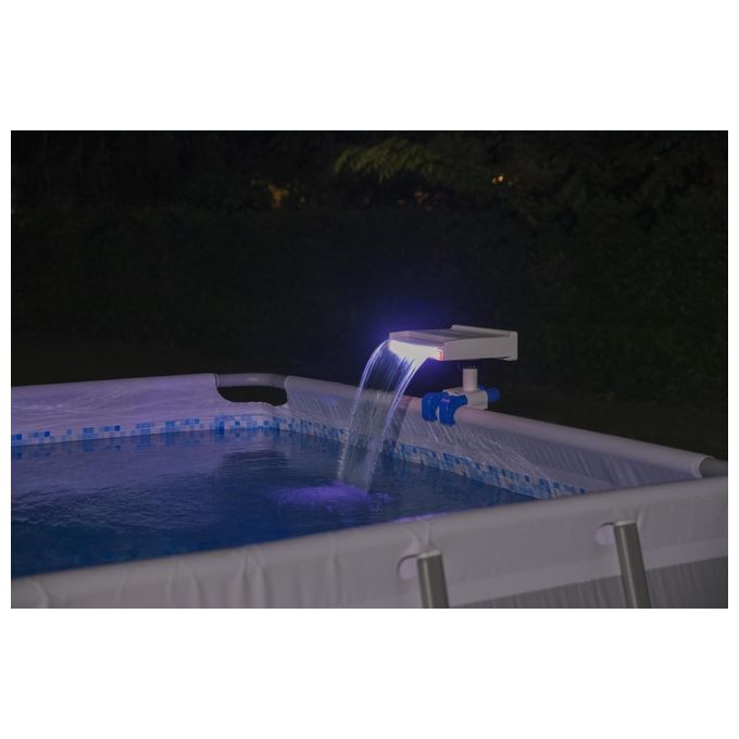 Bestway Cascata Di Acqua Con Luci A Led Rilassante Per Piscina
