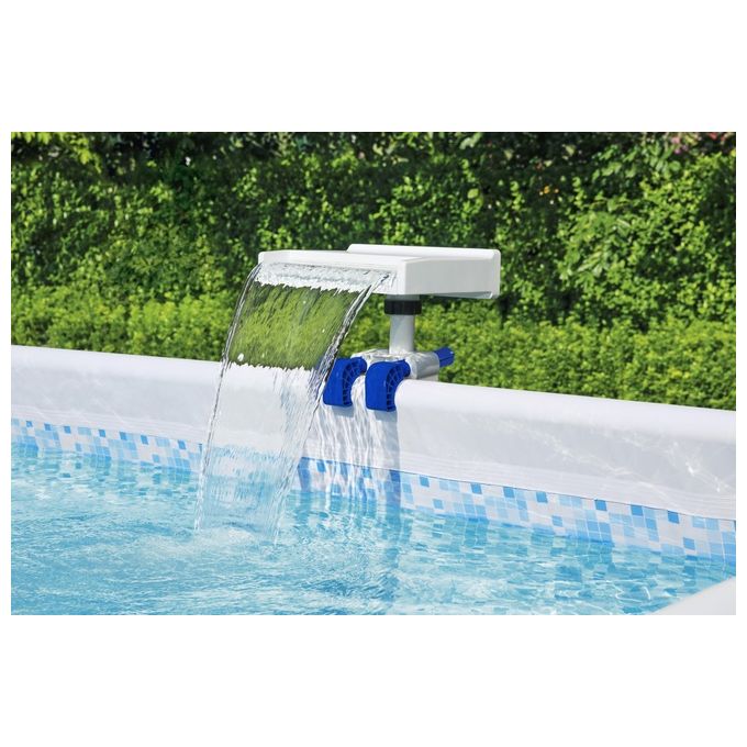 Bestway Cascata Di Acqua Con Luci A Led Rilassante Per Piscina