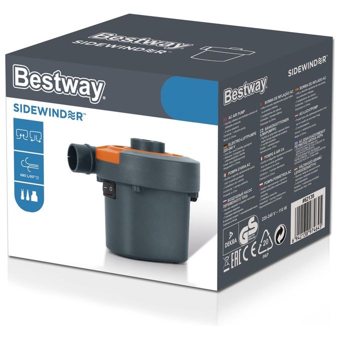 Bestway Sidewinder Pompa di gonfiaggio elettrica a Corrente Alternata (AC)