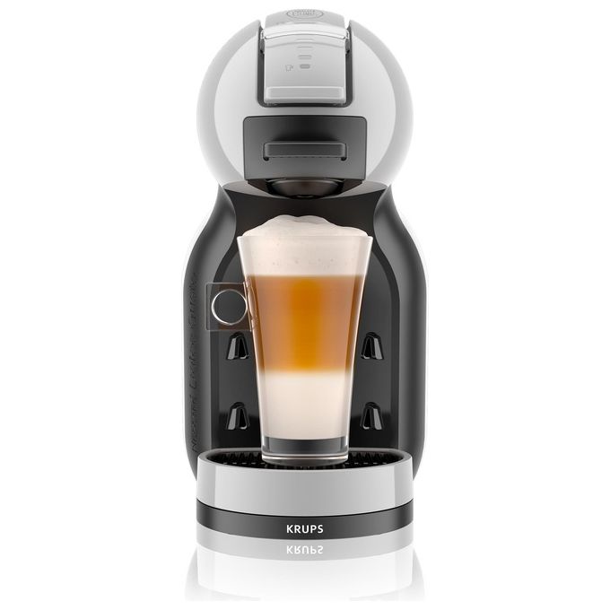 KRUPS Macchina da Caffe' Dolce Gusto Mini Me Grigio e Nero Compatta e Funzionale per Brevi Pause Caffe'