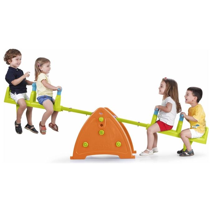 Feber 800010240 Saliscendi con Barra di Ferro Rinforzata che Garantisce una Resistenza di 200 kg