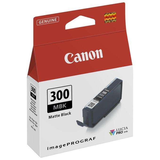 Canon PFI-300 Cartuccia Originale Nero Opaco