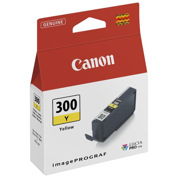 Canon PFI-300 Cartuccia Originale Giallo