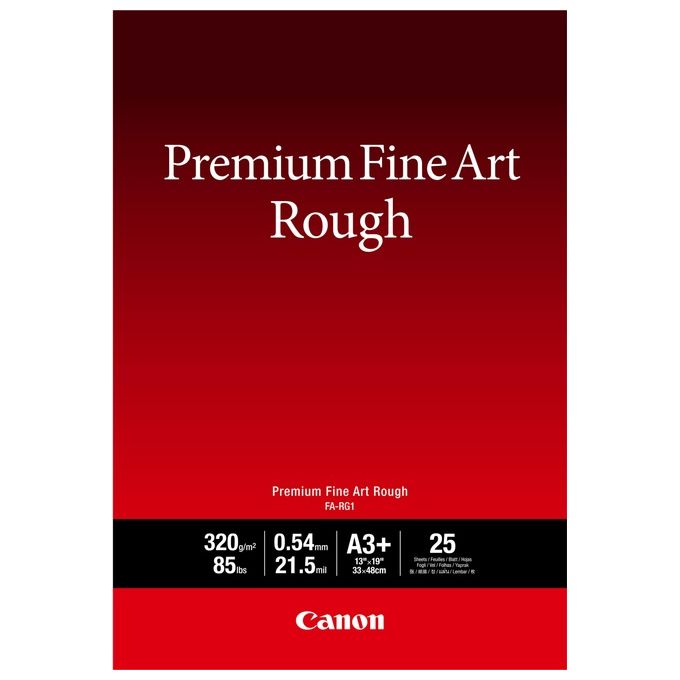 Canon FA-RG 1 Premium Fine Art Rough A 3+ 25 Fogli 320gr