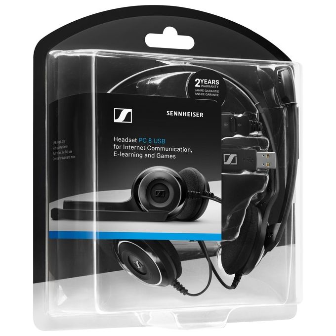Sennheiser PC 8 Cuffia Microfonica Mono Usb