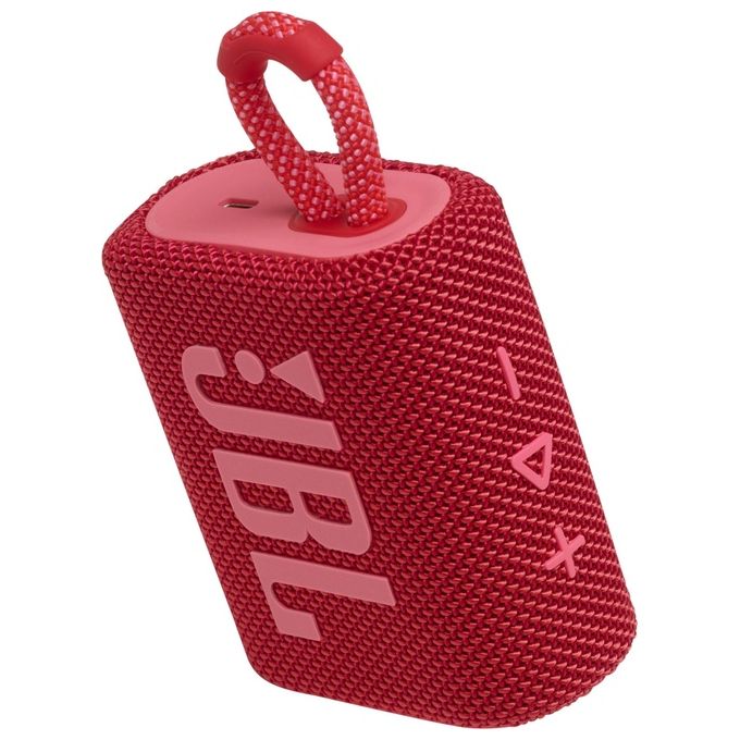 JBL GO 3 Cassa-Speaker Bluetooth - Rossa