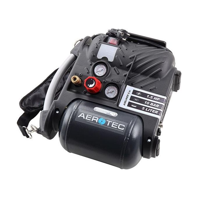 AEROTEC Aerliner 5 GO Compressore Alternativo a Pistoni per Fai da Te e Giardino