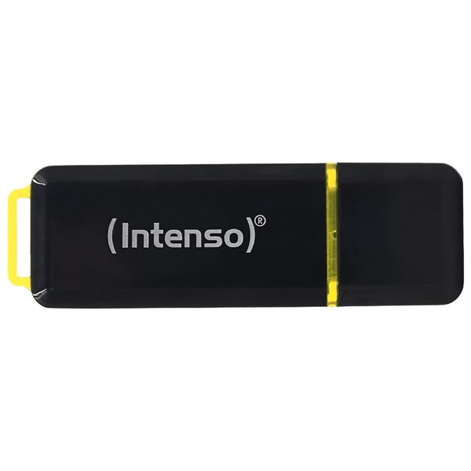 Intenso High Speed Line Unita' Flash Usb 128Gb Usb Tipo A 3.2 Gen 1 Nero-Giallo