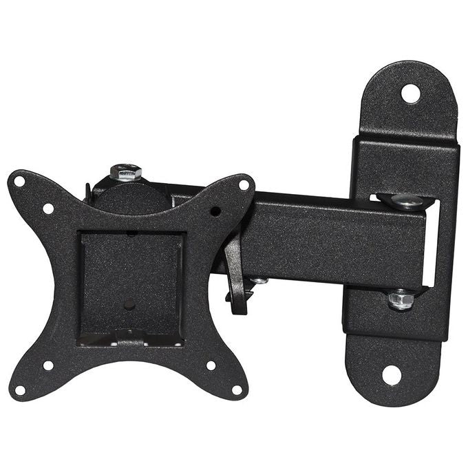 Link braccio a muro con 2 snodi per tv led-lcd da 13 a 37 fino a 15kg e vesa 100x100