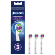 Braun Oral - B 3D White Testine di Ricambio con Tecnologia CleanMaximiser Confezione da 3 Pezzi - Yeppon