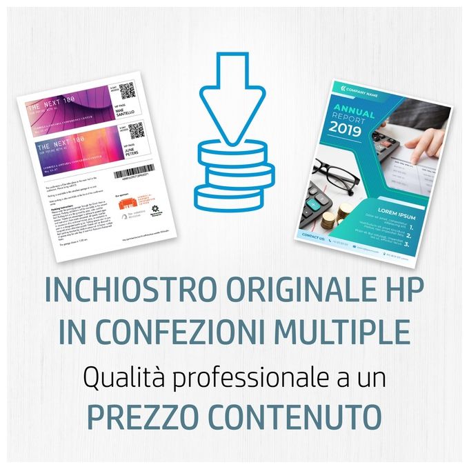 HP 963 Cartuccia Originale d'Inchiostro Confezione da 4 Nero-Giallo-Ciano-Magenta