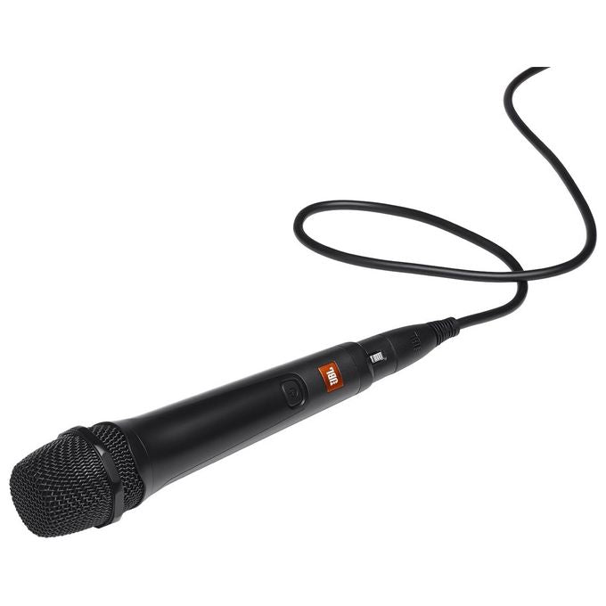 Jbl PBM100 Microfono Dinamico Vocale Wired Accessorio per la Serie JBL Partybox Modello Polare Cardioide Design Industriale di Alta Qualita' Nero