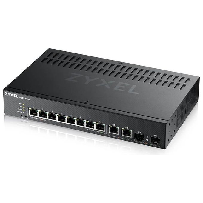 Zyxel GS2220-10-EU0101F Switch di Rete Gestito L2 Gigabit Ethernet 10-100-1000 Nero