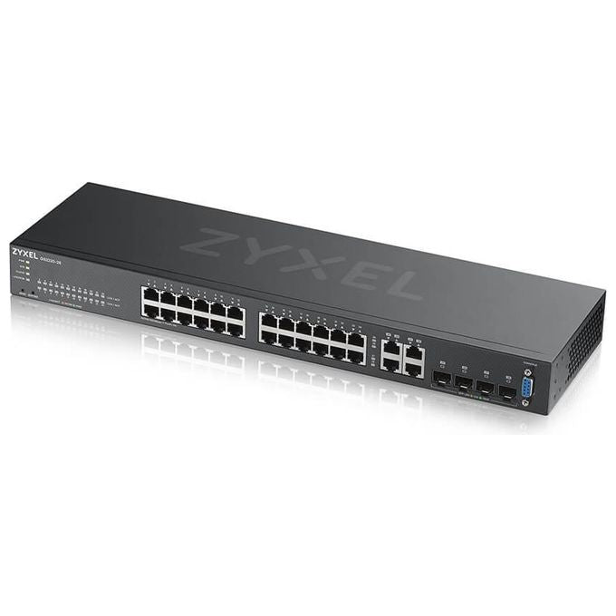 Zyxel GS2220-28-EU0101F Switch d Rete Gestito L2 Gigabit Ethernet 10-100-1000 Nero