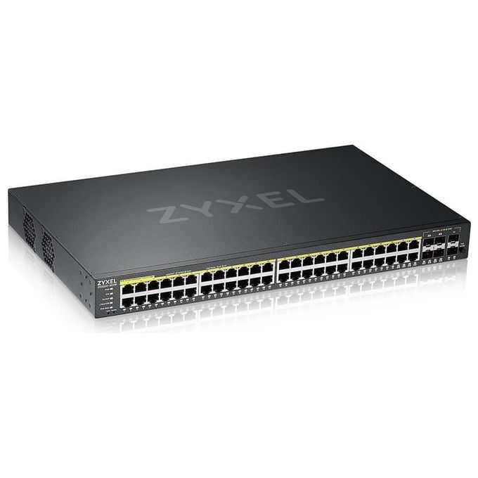 Zyxel GS2220-50HP-EU0101F Switch di Rete Gestito L2 Gigabit Ethernet 10-100-1000 Supporto Power Over Ethernet Nero