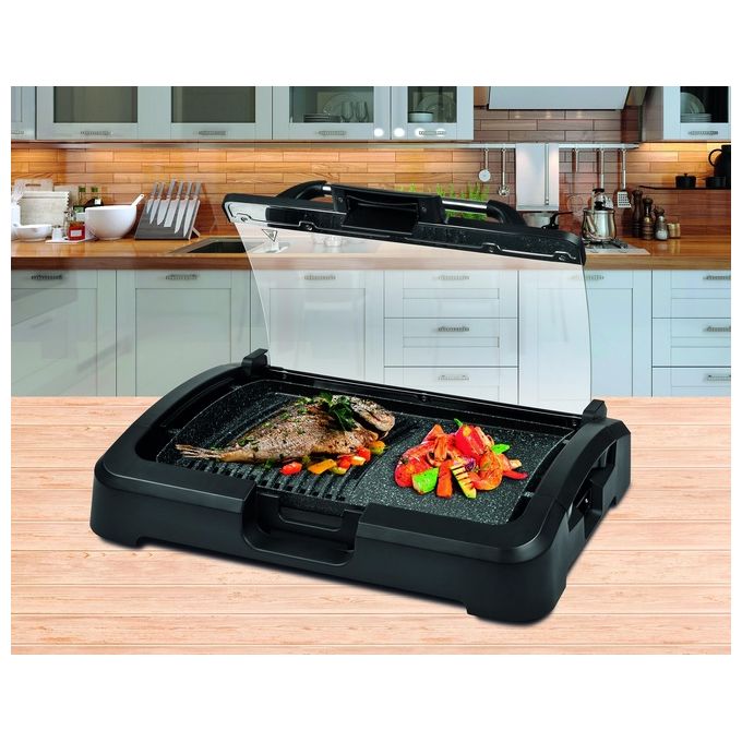 G3Ferrari G10129 Gratella XL Griglia Barbeque 2200W Nero