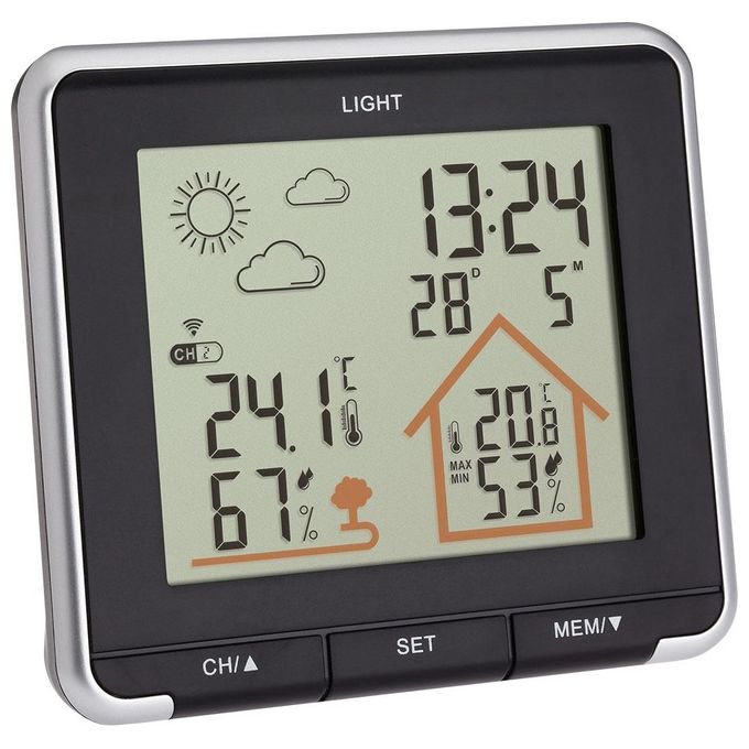 TFA Dostmann 35.1153.01 LIFE Stazione Meteorologica Radio