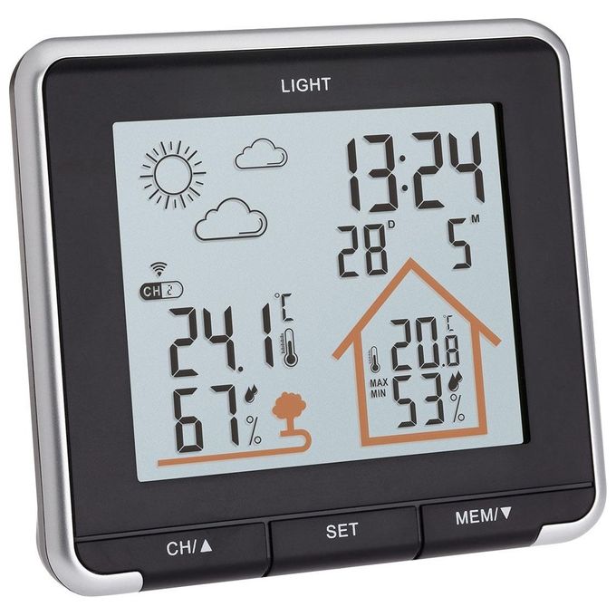 TFA Dostmann 35.1153.01 LIFE Stazione Meteorologica Radio
