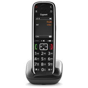 Gigaset E720 Cordless DECT-GAP Senior Display 2,2'' Vivavoce Rubrica Bluetooth SOS Nero