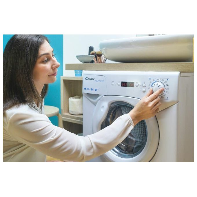 Candy AQUA 1042DE-2-S Aquamatic Lavatrice Carica Frontale Classe energetica F (A+) Capacita' di carico 4 Kg Centrifuga 1000 giri Motore AC