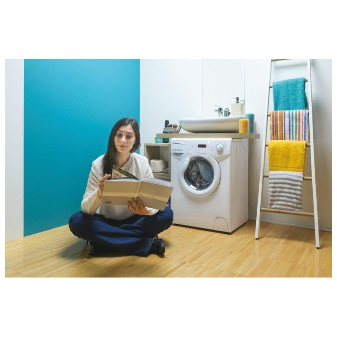 Candy AQUA 1042DE-2-S Aquamatic Lavatrice Carica Frontale Classe energetica F (A+) Capacita' di carico 4 Kg Centrifuga 1000 giri Motore AC