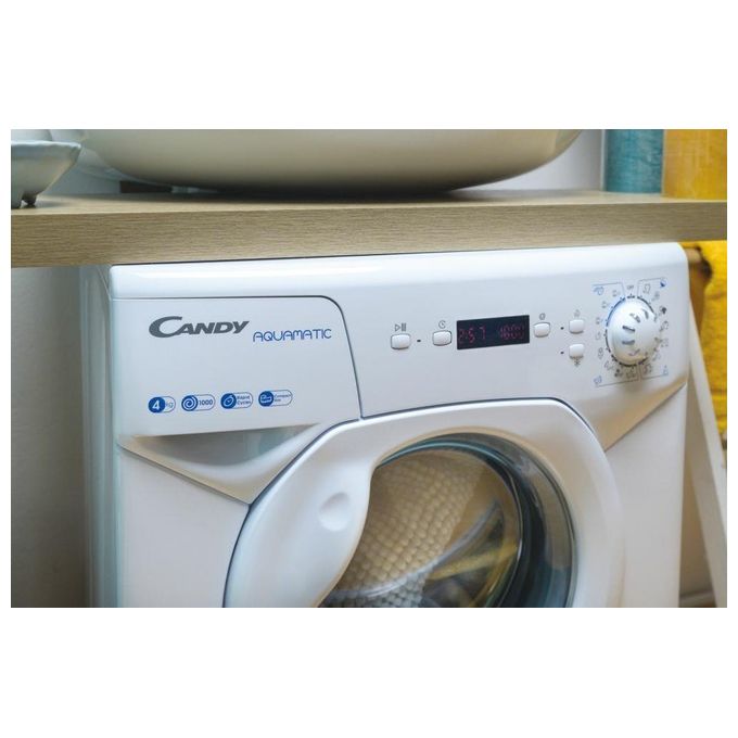 Candy AQUA 1042DE-2-S Aquamatic Lavatrice Carica Frontale Classe energetica F (A+) Capacita' di carico 4 Kg Centrifuga 1000 giri Motore AC