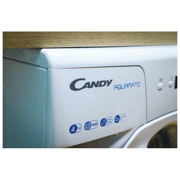 Candy AQUA 1042DE-2-S Aquamatic Lavatrice Carica Frontale Classe energetica F (A+) Capacita' di carico 4 Kg Centrifuga 1000 giri Motore AC