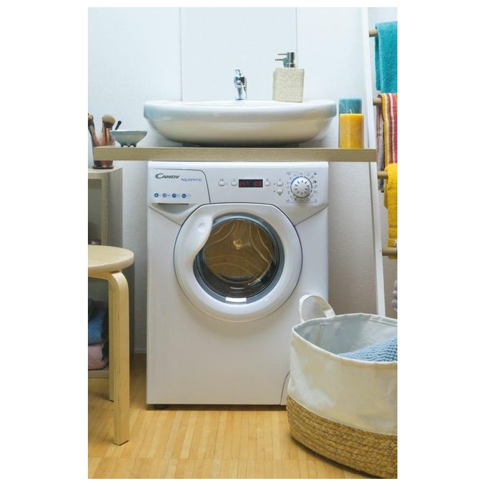 Candy AQUA 1042DE-2-S Aquamatic Lavatrice Carica Frontale Classe energetica F (A+) Capacita' di carico 4 Kg Centrifuga 1000 giri Motore AC