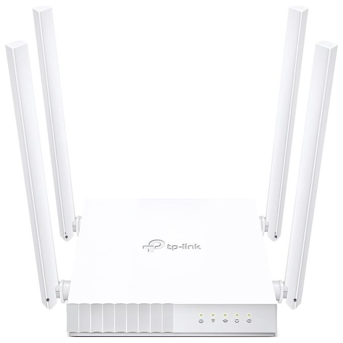 TP-Link ARCHER C24 Router Wireless Fast Ethernet Dual-Band 2.4 Ghz-5 Ghz 4G Bianco