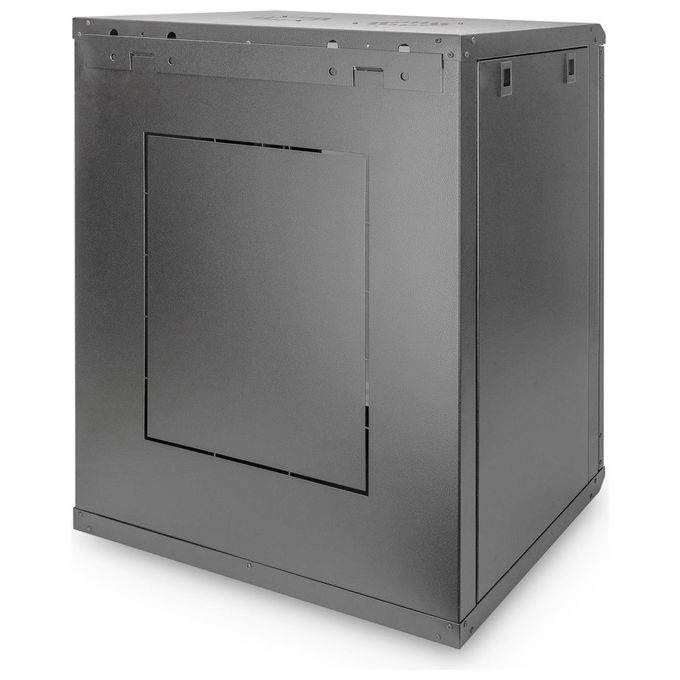 Digitus armadio 16 unita' da muro linea soho (a)780x(l)600x(p)450 mm. - colore nero