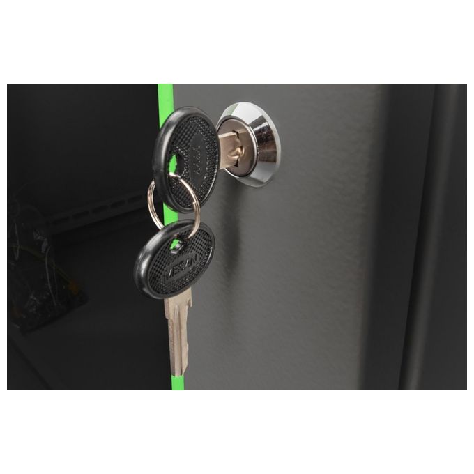 Digitus armadio 16 unita' da muro linea soho (a)780x(l)600x(p)450 mm. - colore nero