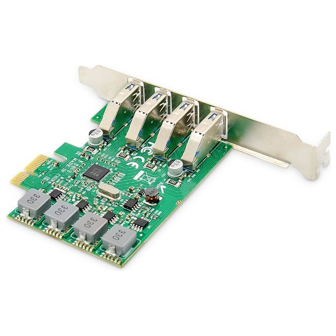 Digitus Scheda 4 Porte Usb 3.0 Pci-Express