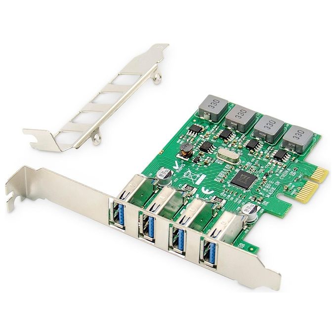 Digitus Scheda 4 Porte Usb 3.0 Pci-Express