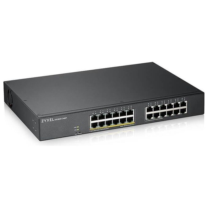 Zyxel GS1900-24EP Switch Gestito L2 Gigabit Ethernet 10-100-1000 Nero Supporto Power Over Ethernet