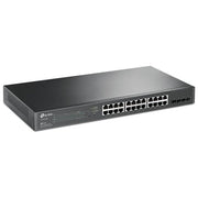 Tp-Link TL-SG2428P Switch di Rete Gigabit Ethernet 10-100-1000 Supporto Power Over Ethernet Nero