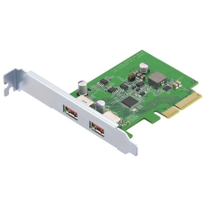 Qnap QXP-10G2U3A Scheda di Interfaccia e Adattatore Interno Usb 3.2 Gen 2