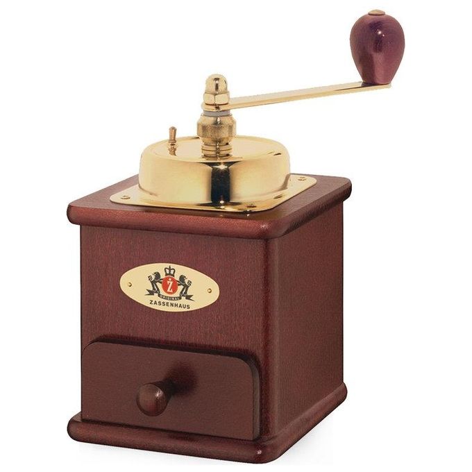 Zassenhaus Macinino da Caffe' Brasilia Legno Faggio Mogano