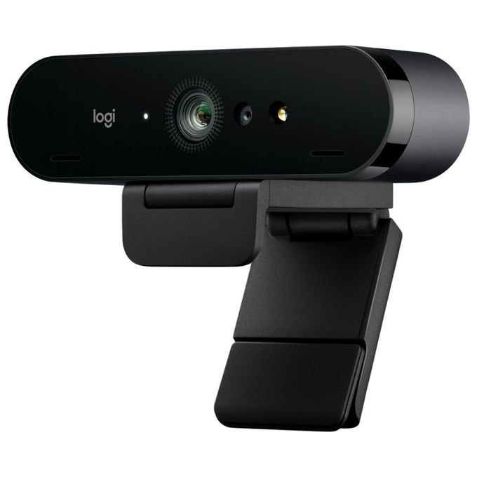Logitech Brio Stream Webcam per Streaming Ultra HD 4K Veloce a 1080p-60fps, Campo Visivo Regolabile, Funziona con Skype, Zoom, Xsplit, Youtube, PC-Xbox-Mac, Nero