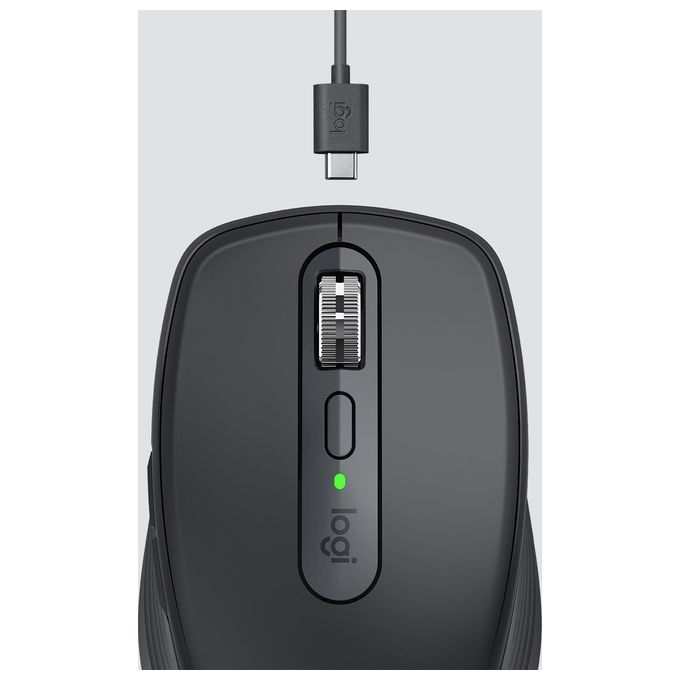 Logitech MX Anywhere 3 Mouse Wireless A Rf e Bluetooth 4000 Dpi Mano Destra