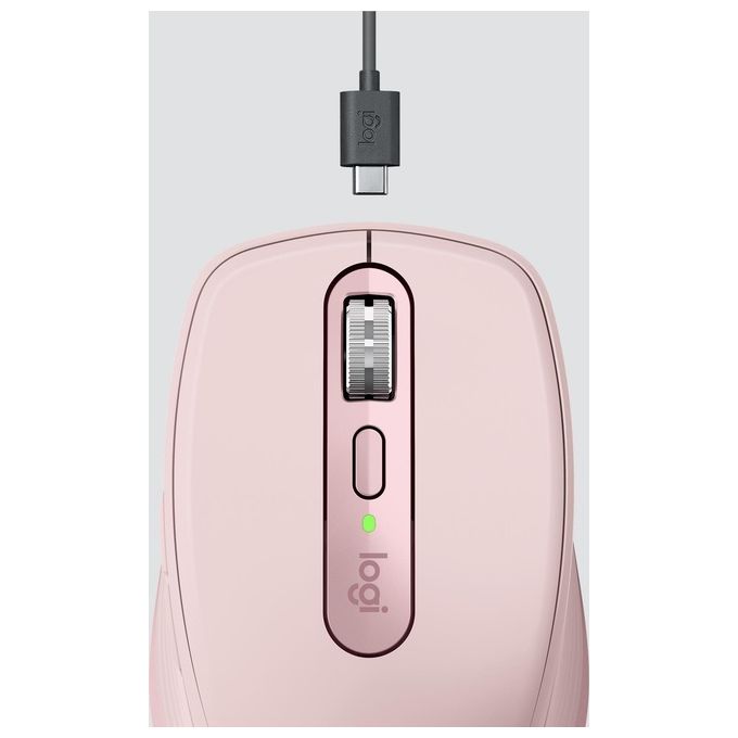 Logitech Mx Anywhere 3 Mouse Mano Destra Wireless A Rf + Bluetooth 4000 Dpi