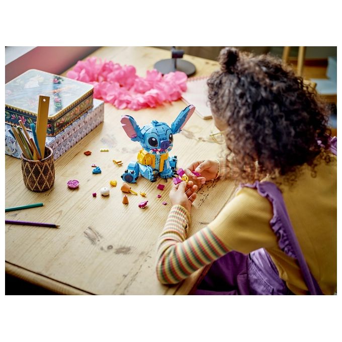 LEGO Disney 43249 Stitch, Gioco per Bambini 9+, Personaggio da Costruire con Parti Mobili, Idea Regalo Divertente dal Film