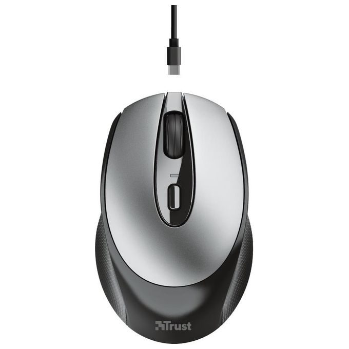 Trust Zaya Mouse Ambidestro Rf Wireless Ottico 1600 Dpi