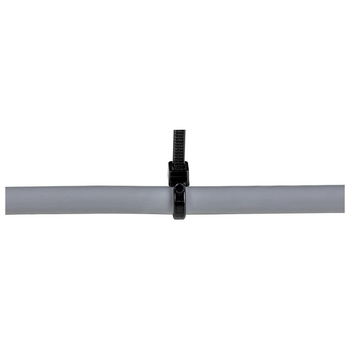StarTech.com Fascette Fermacavo da 10cm Riutilizzabili 100 Pezzi Nero