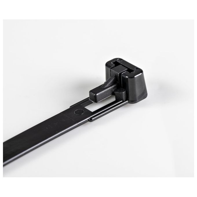 StarTech.com Fascette Fermacavo da 12cm Riutilizzabili 100 Pezzi Nero