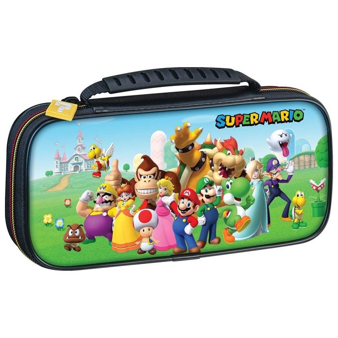 Bigben Interactive NNS53A Switch Travel Case Super Mario and Friends Custodia Rigida Nintendo Multicolore