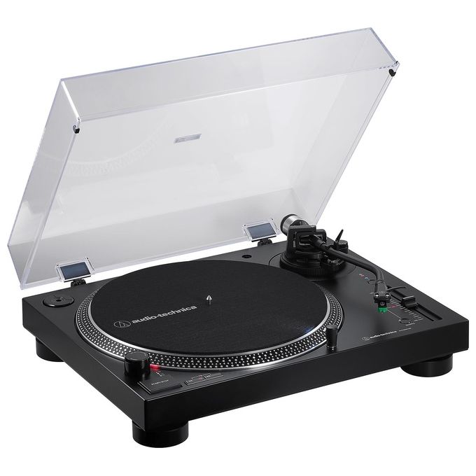 Audio-Technica AT-LP120 x BTUSB Giradischi a Trazione Diretta Bluetooth e USB Nero